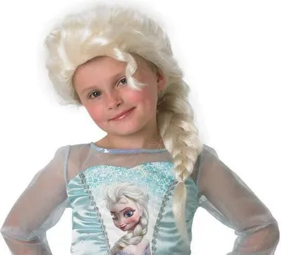 Immagine prodotto di La regina dei ghiacci Elsa - parrucca in maschera per carnevale
