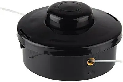 Produktbild von M10x1,25 Links Fadenkopf mit Tippautomatik Doppelfadenkopf für Rasentrimmer Freischneider Motorsense Benzin Ersatzfadenspule Multifunktionswerkzeug