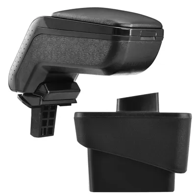 Für Audi A1 8X ab 2010- Design Mittelarmlehne Armlehne KOMPLETT Leder Schwarz in der Farbe Schwarz von H.T. Trade Service GmbH & Co. KG