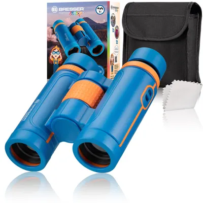 Produktbild von Bresser Optics JUNIOR 8810640, Dach, 7x, 3 cm, Blau, Orange, 315 g