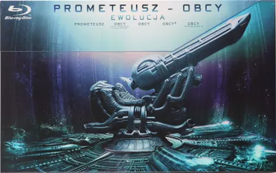 Produktbild von Prometheus to Alien - The Evolution Collection: Prometheus / Alien / Aliens / Alien 3 / Alien: Resurrection + Extras (nur Originalversion) [9xBLU-RAY]