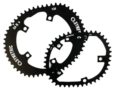 Produktbild von Stronglight Kettenblatt O.Symetric Kit 54/44t / Ø 130 mm schwarz
