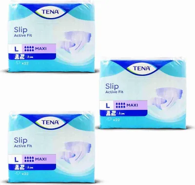 Produktbild von TENA SLIP Active Fit Maxi L 3 x 22 St St. PZN 7322540789195