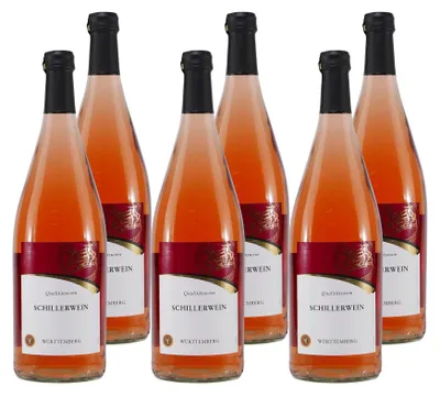 Produktbild von Württemberger Schillerwein QbA (6 x 1,0L)