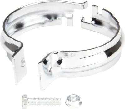 Produktbild von Schelle Endschalldämpfer chrom 70mm Auspuff für Simson S50 S51 S53 S70 S83 KR51/2 Schwalbe SR50 SR80