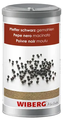 Immagine prodotto di WIBERG 1094277006 WIBERG Pfeffer schwarz gemahlen Gewürz, 555,0 g