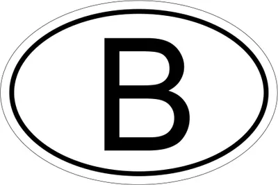Produktbild von Kiwistar - Autoaufkleber - 15x10 cm - außen klebend - Belgien B 15 x 10 cm Autoaufkleber Sticker Aufkleber KFZ Flagge Fahne