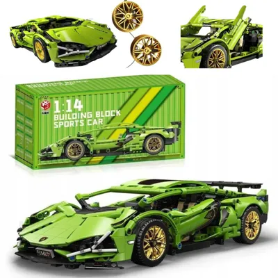 Produktbild von Mega-Set Lamborghini Cyberpunk 1280 Teile 1:14 Sportwagen