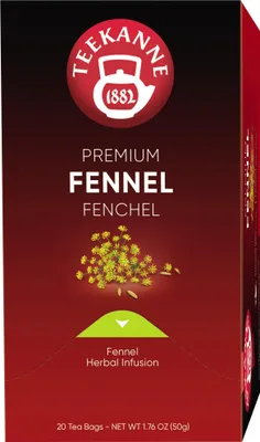 Produktbild von TEEKANNE Tee Premium Fenchel 20 Beutel x 2,50 g