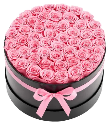 Produktbild von VEVOR Ewige Blumen, 100 konservierte Rosen in einer herzförmigen Box, ewige Blumen unsterblicher Strauß Geburtstagsgeschenk für Frauen, Ehefrauen, Mütter, Jubiläum, Valentinstag, Weihnachten, Rot, Rund, Rosa