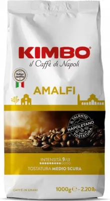 Produktbild von 100% Arabica Amalfi Bohnenkaffee 1kg - Kimbo