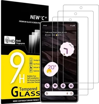 Obrázok produktu pre Ochranné sklo Armour pre Google Pixel 7a, tvrdosť 9H, 0,33 mm ultračisté