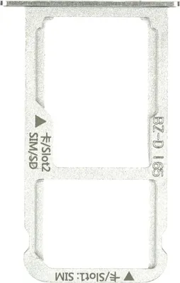 Produktbild von Simkarten Halter für Huawei Mate 9 (MHA-L09, MHA-L29), Silber