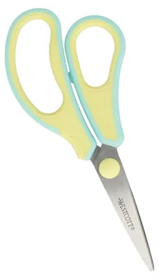 Image de WESTCOTT E-21576 00 WESTCOTT Kinderschere GRIPEEZE gelb/grün 14,0 cm