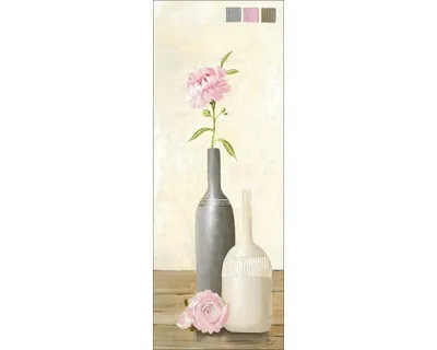 Produktbild von Leinwandbild Flower Stilllife III 27x77 cm