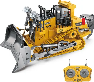 Zdjęcie produktu dla Zdalne sterowanie maszynownia samochód zabawki RC 11 kanał BC1045 Bulldozer