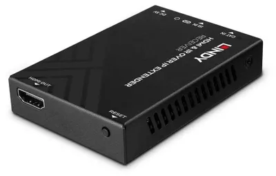 Produktbild von Lindy 38399, 1920 x 1080 Pixel, AV-Receiver, 150 m, Kabelgebunden, Schwarz, HDCP