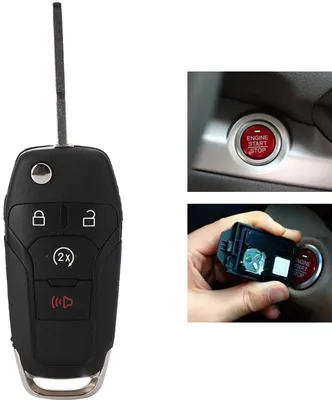 Immagine prodotto di Telecomando portachiavi, 4 pulsanti, 902 MHz, N5FA08TDA, ricambio per FORD F150 2015-2020