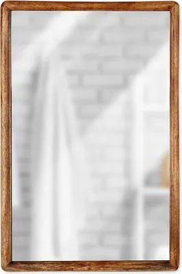 Produktbild von Rechteckiger Wandspiegel aus Holz 40x60 cm