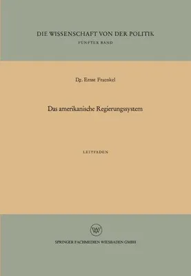 Produktbild von Das amerikanische Regierungssystem
