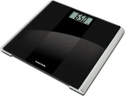 Produktbild von Salter 9009 BK3R/WH3R Elektronische Personenwaage, max. 180 kg Tragkraft, LCD-Infodisplay