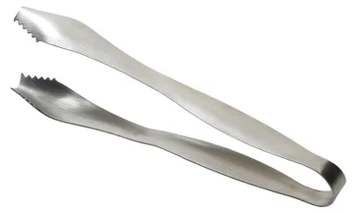 Fuchs Eiszange Eiswürfelzange aus Edelstahl rostfrei Serie Snake 18cm