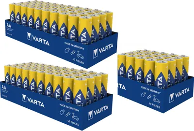 Produktbild von Batterien VARTA 4006, Mignon AA / LR6 Alkaline, Industrial PRO, 1,5V, 100 Stück