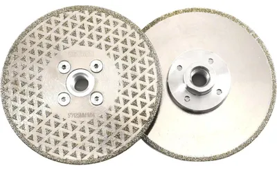 Produktbild von Diamantscheibe 2 Stück 125 mm M14 Trenn- und Schleifscheibe für Fliesen Granit Marmor