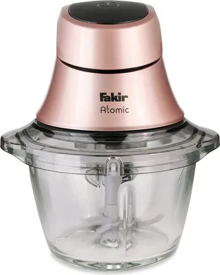 Produktbild von Fakir 91 88 001, 1 l, Rose, Transparent, Glas, Edelstahl, 0,92 m, 600 W