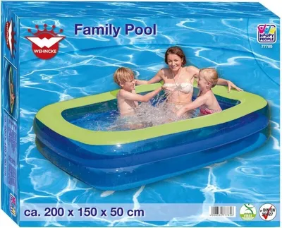 Obrázek produktu pro HAPPY PEOPLE® 77785 HAPPY PEOPLE® Planschbecken Family Pool 200,0 x 150,0 x 50,0 cm