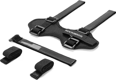 Immagine prodotto di Rockbros 50210064001 Cintura per bicicletta con chiusura a velcro - Nero