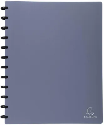 Produktbild von Sichtbuch A4 30 Hüllen grau Packung mit 4 Stück