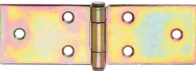 Produktbild von Alberts Tischband | mit vernietetem Edelstahlstift | galvanisch gelb verzinkt | 32 x 101 mm | 20er Set