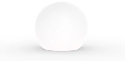 Produktbild von Gartenleuchte Kugel weiß Durchmesser 30 cm E27 max. 60W Kunststoff Wegeleuchte Dekoleuchte außen Kugelleuchte Garten Lampe Außenbereich
