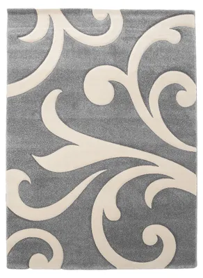 Badezimmerteppich Davies Grau 60x110 cm Polypropylen
