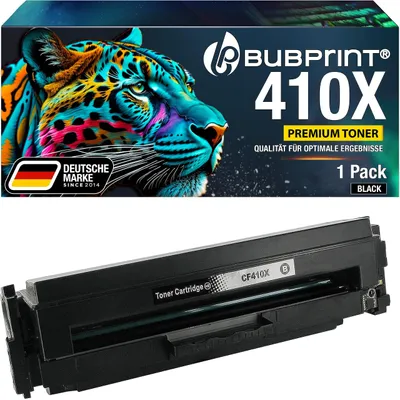 Productafbeelding van Bubprint tonercartridge, compatibel met HP 410A CF410A 410X CF410X, zwart