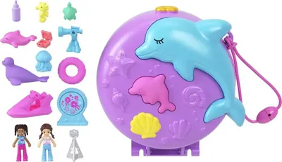 Produktbild von Polly Pocket HWN96, 4 Jahr(e), Mehrfarbig, Kunststoff