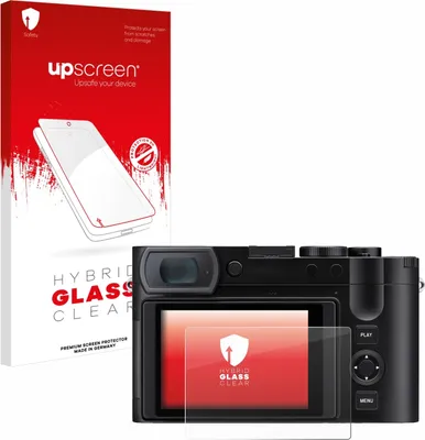 Produktbild von upscreen Schutzglas für Leica Q3 43 Schutzfolie Panzer Folie Glas Display Schutz klar