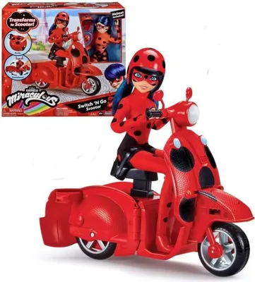 Produktbild von Miraculous Ladybug Scooter Mit Puppe