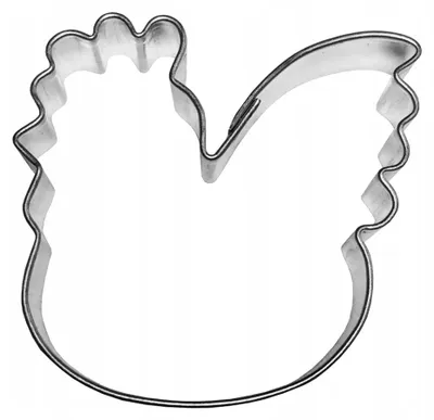 Produktbild von EkoForemki Kurka Metall-Ausstecher für Osterkekse