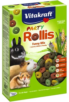 Produktbild von Vitakraft 25247, Snack, 500 g, Meerschweinchen, Hamster, Kaninchen, 148 mm, 48 mm, 231 mm