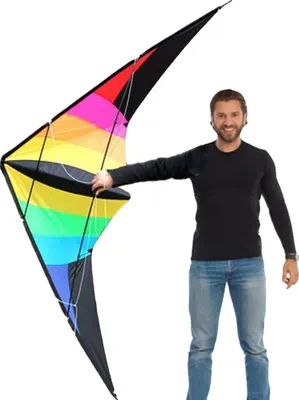 Zdjęcie produktu dla Latawiec dwulinkowy, rozmiar 220 cm, wytrzymały materiał nylonowy, łatwy do latania