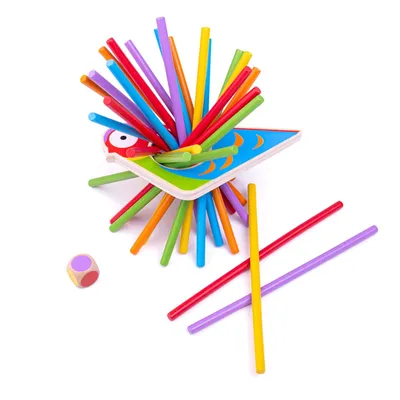 Obrázek produktu pro Bigjigs Toys Mikádo Vyzobej tyčinky