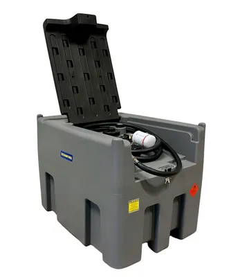 Productafbeelding van Mobiele GOODYEAR TITANFUEL professionele dieseltank 400 liter met 12 volt pomp