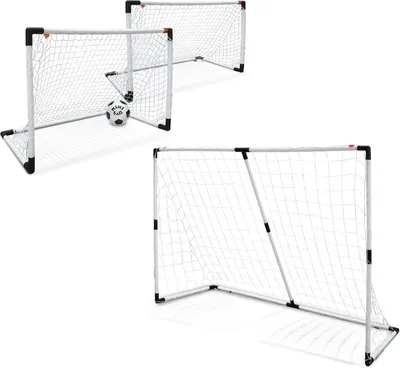 Produktbild von Fußballtor Set 2-in-1 mit Mini Fußball - Schneller und Einfacher Aufbau