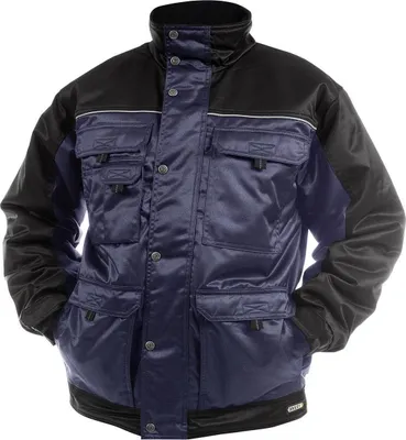 Produktbild von DASSY Winterjacke TIGNES Gr. XS dunkelblau/schwarz