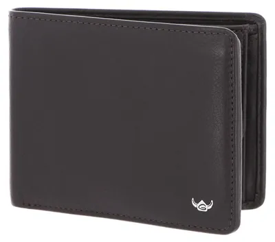 Zdjęcie produktu dla Skórzany portfel Golden Head Dublin Billfold Coin Wallet Brown ciemnobrązowy