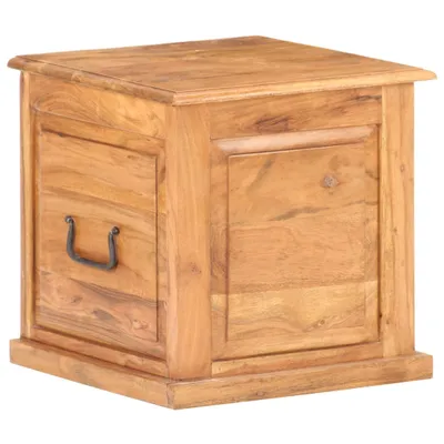 Obrázek produktu pro Úložná truhla 40 x 40 x 40 cm masivní akáciové dřevo