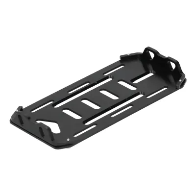 Immagine prodotto di Supporto batteria RC, piastra batteria RC, piastra batteria RC 1/10, piastra supporto batteria RC, supporto batteria in lega di alluminio, supporto batteria per Axial SCX10