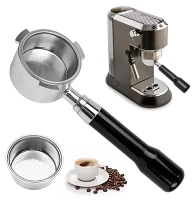 Immagine prodotto di Portafiltro senza fondo per macchine da caffè espresso, 51 mm